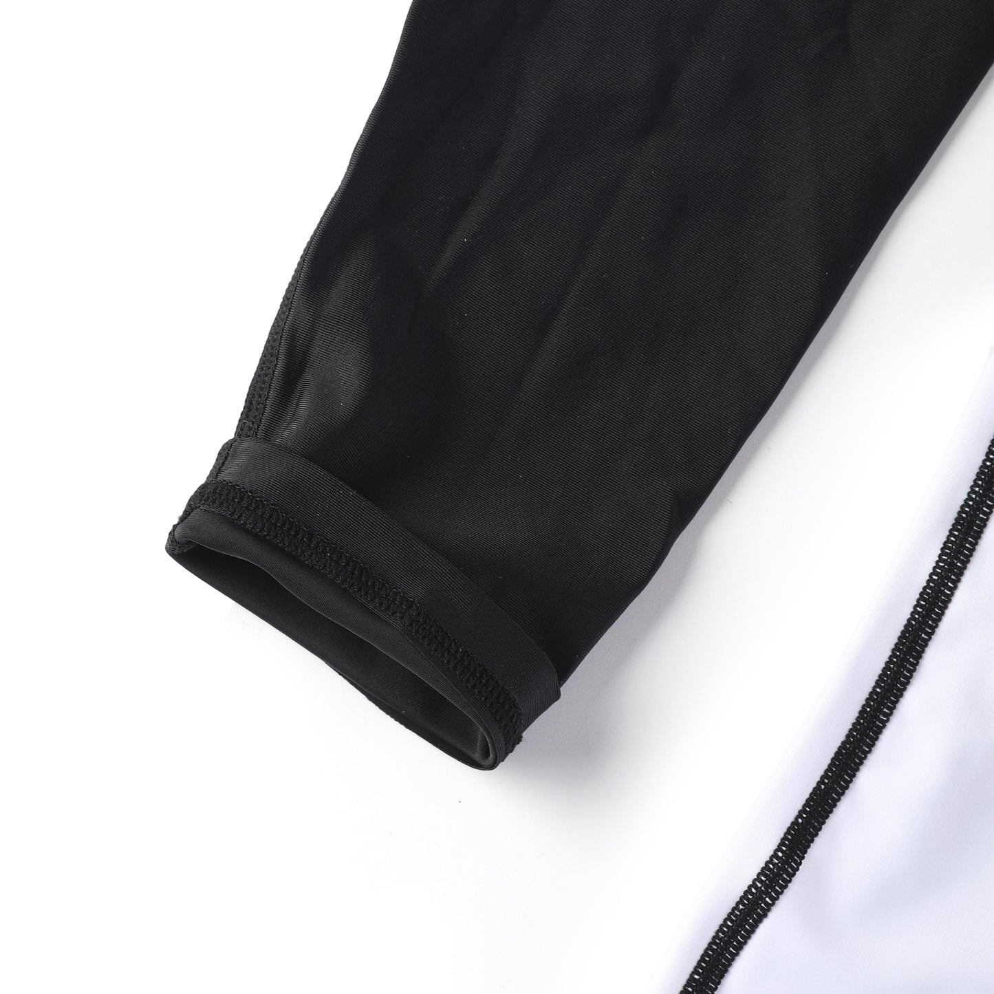 弥新 MIXIN Black & White Full-Length Wetsuit for Water Skiing and Diving