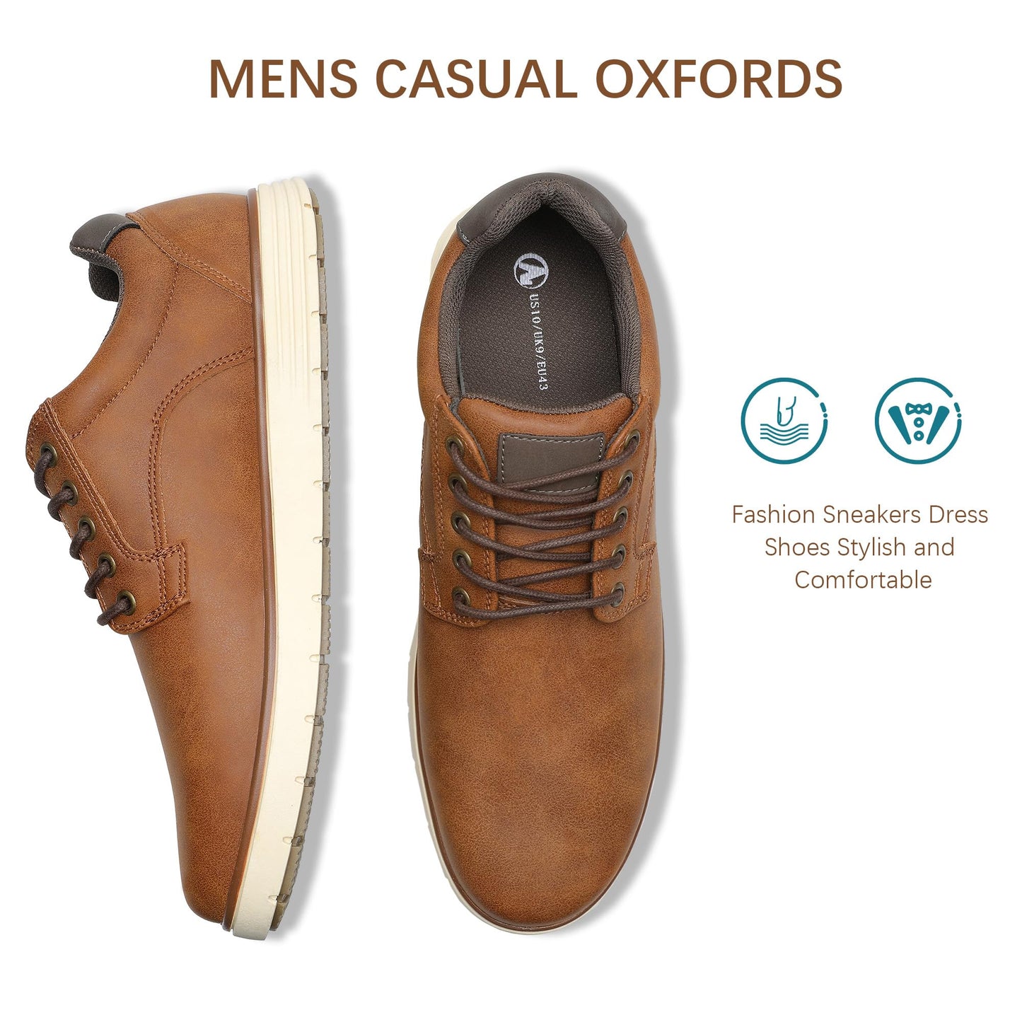 Men's Vintage Solid Color Low Top Boots, Comfy Non Slip Durable Lace Up Shoes For Men's Outdoor Activities