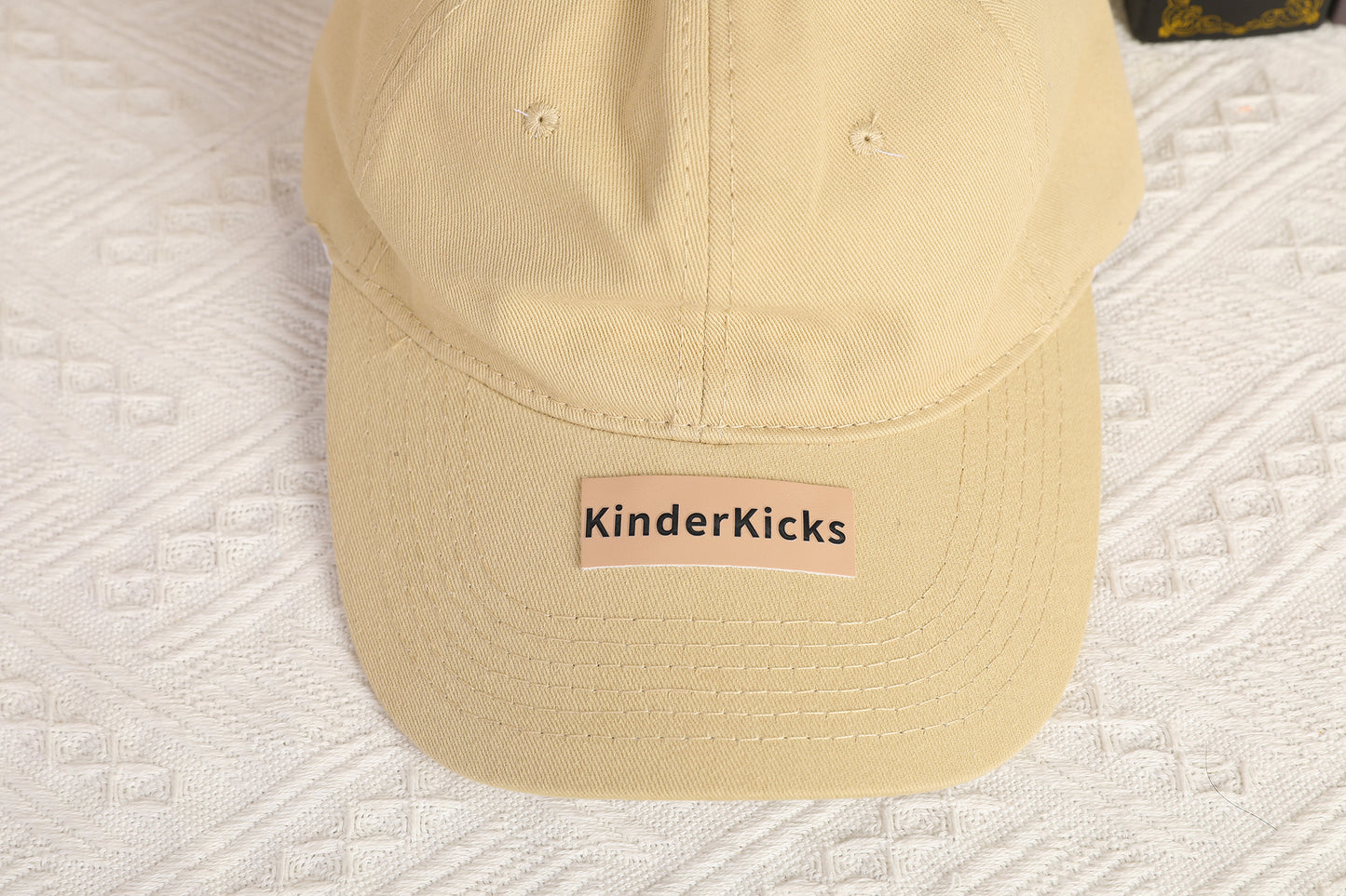 KinderKicks Beige Baseball Cap – Classic & Versatile Daily Wear