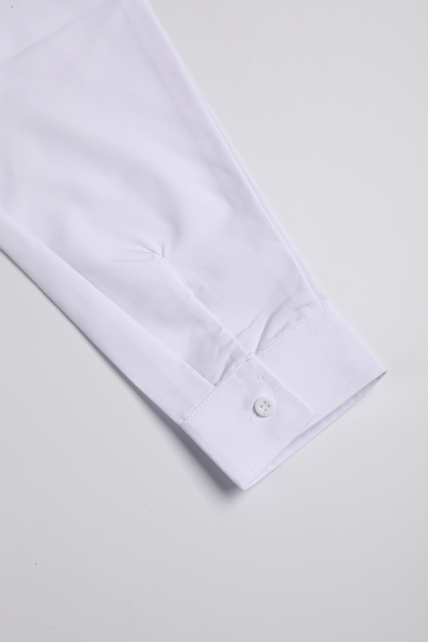 Kinderkicks Classic White Cotton Shirt – Premium Versatile Dress Shirt for Formal Wear