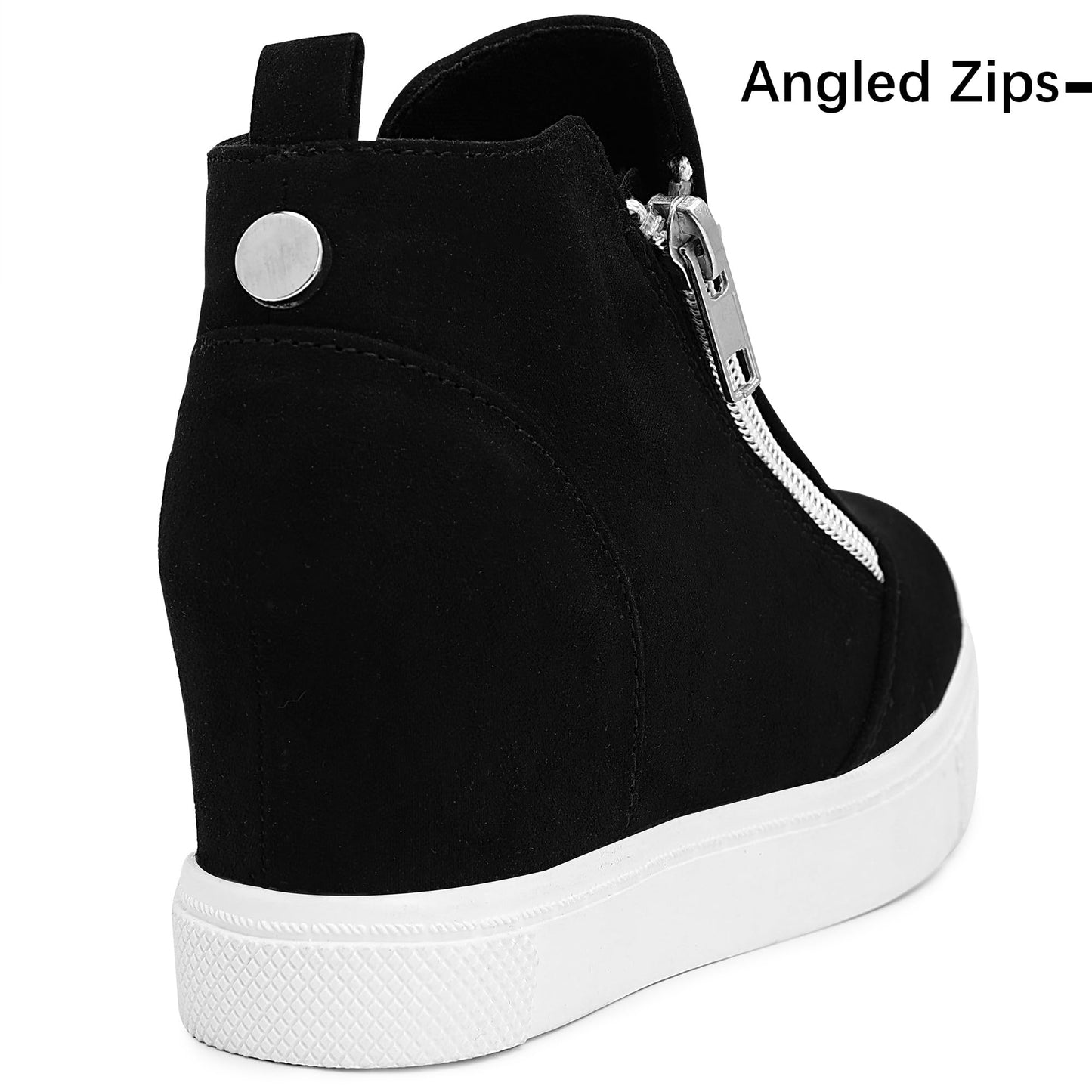 Girls Wedge Sneakers Kids Boots High Top Platform Shoes Littile Kids/Big Kids