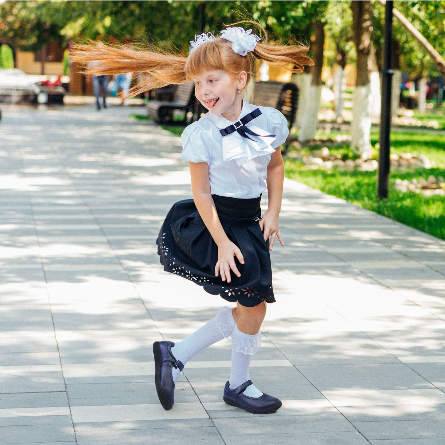 Girls Mary Jane Shoes School Uniform Flats Cute Dress Shoes for Girls Wedding Back to School