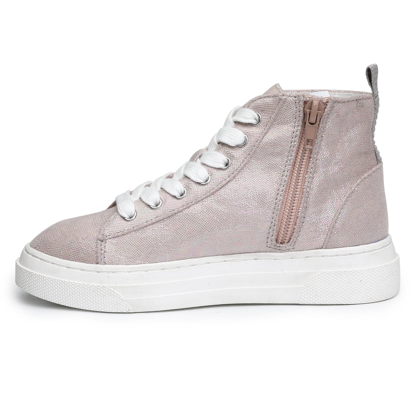 Girls Sneakers Canvas High Top Sneakers Kids Walking Shoes