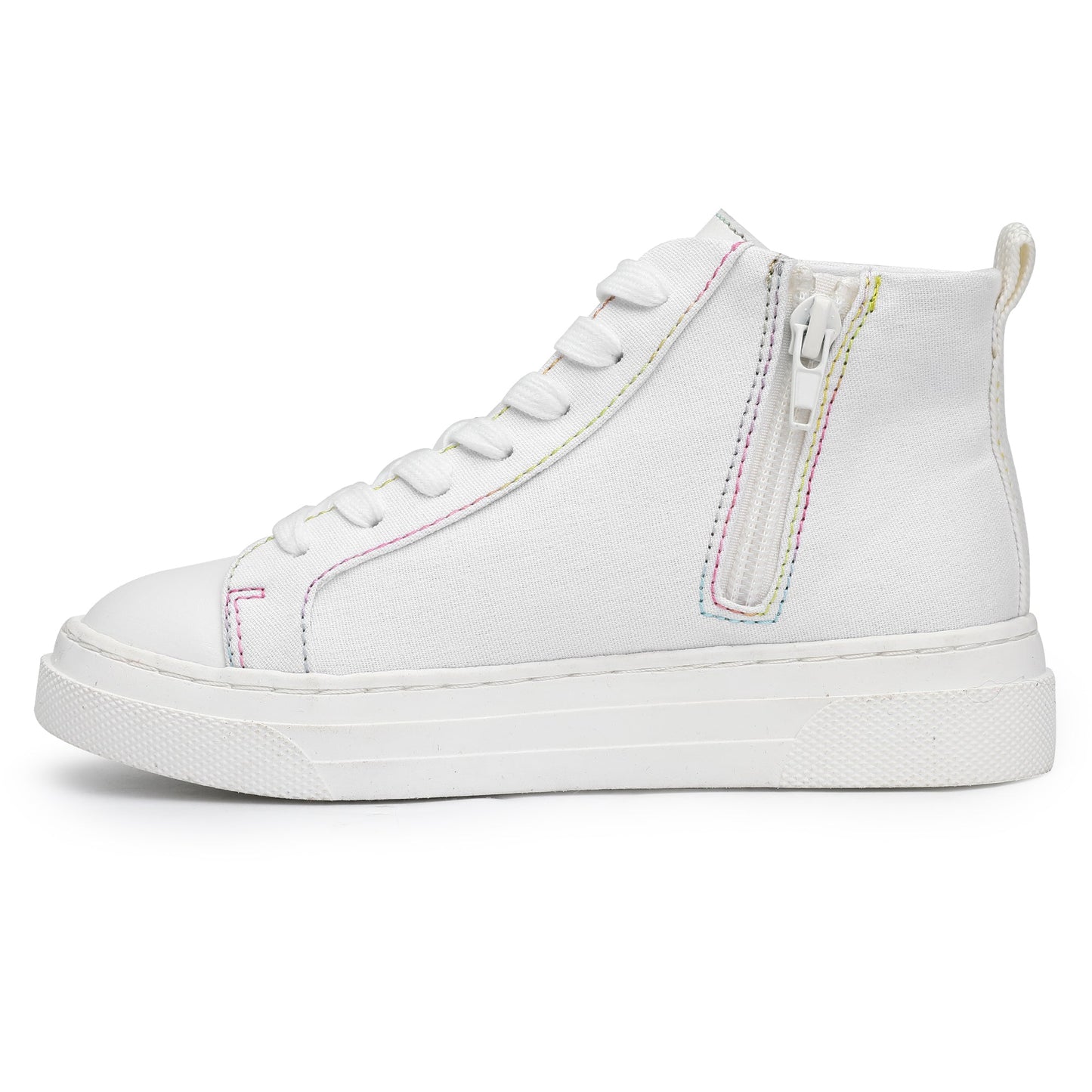 Girls Sneakers Canvas High Top Sneakers Kids Walking Shoes