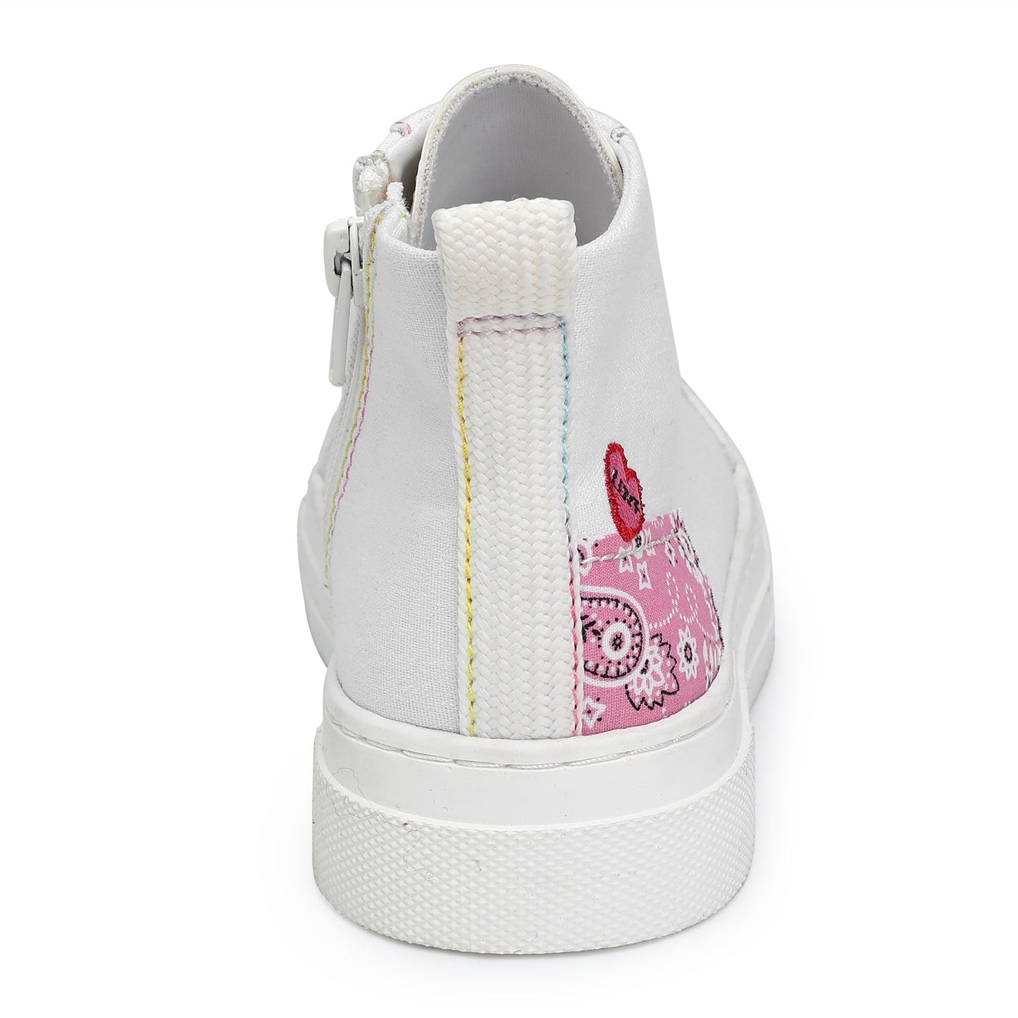 Girls Sneakers Canvas High Top Sneakers Kids Walking Shoes