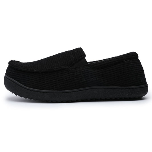 Men's Comfy House Shoes Cozy Soft Moccasin Indoor Bedroom Slippers