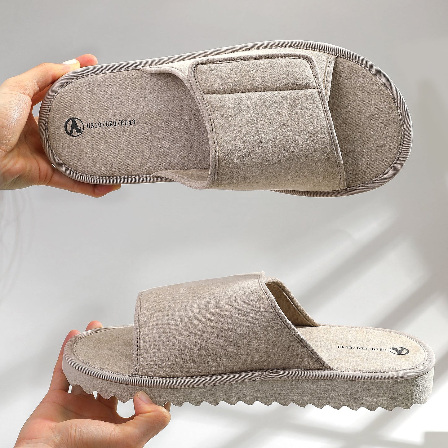 Comfort Slippers - Adjustable, Lightweight & Versatile for Indoor/Outdoor Use, All-Season Fabric Material