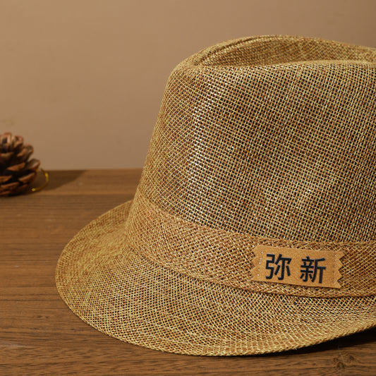 弥新 MIXIN Straw Fedora Hat