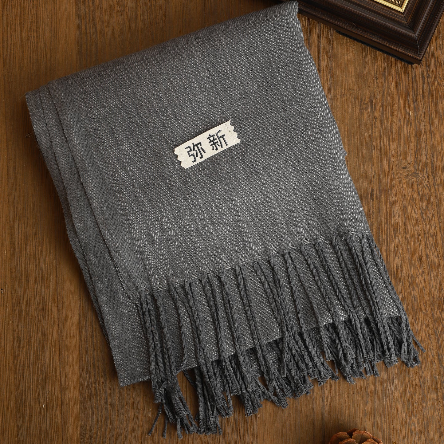 弥新 MIXIN Grey Wool Scarf