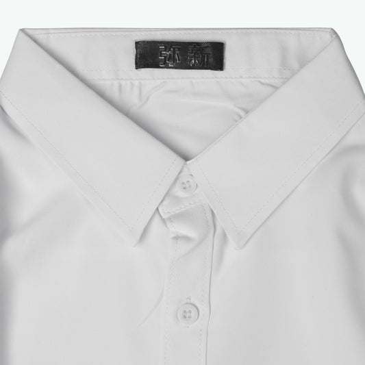 弥新 MIXIN Essential White Cotton Shirt