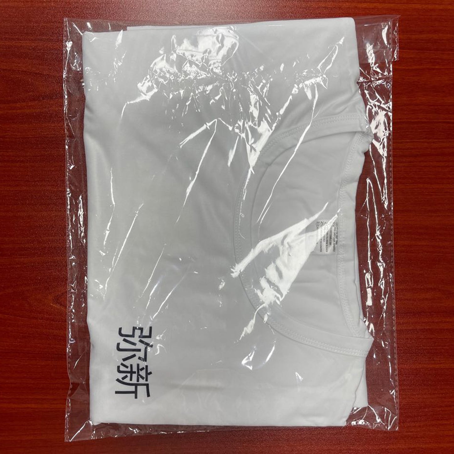 弥新 MIXIN White Cotton Short Sleeve Shirt