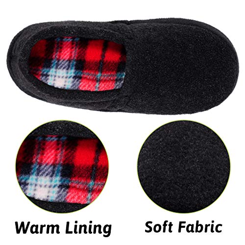 MIXIN Little/Big Kid Boy's Slippers House Shoes Indoor Outdoor with Anti Slip Sole