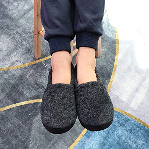 MIXIN Little/Big Kid Boy's Slippers House Shoes Indoor Outdoor with Anti Slip Sole