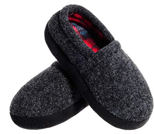 MIXIN Little/Big Kid Boy's Slippers House Shoes Indoor Outdoor with Anti Slip Sole